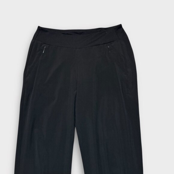 Athleta Soho Jogger 10 Black Pockets Active Travel Casual Athleisure EUC Pants - Picture 7 of 9